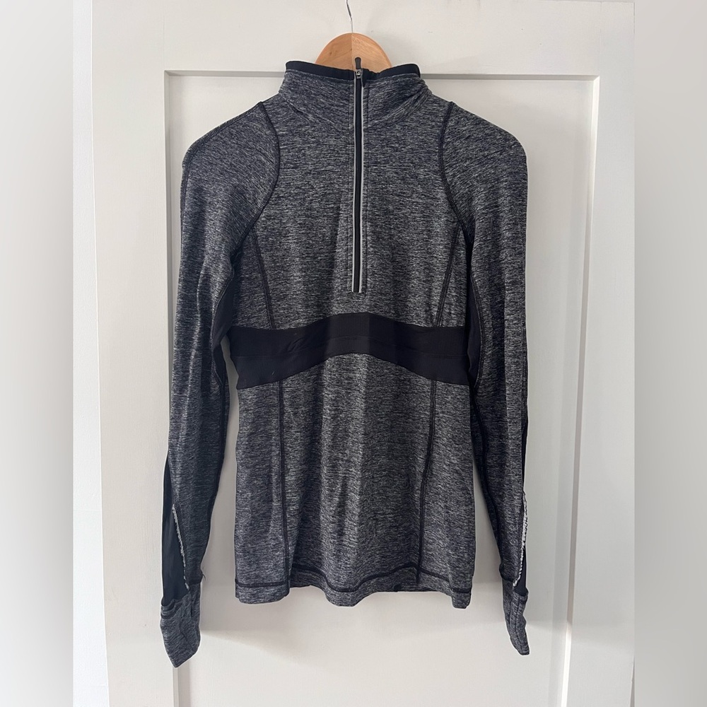 Lululemon 6 Quarter-Zip Athletic Top